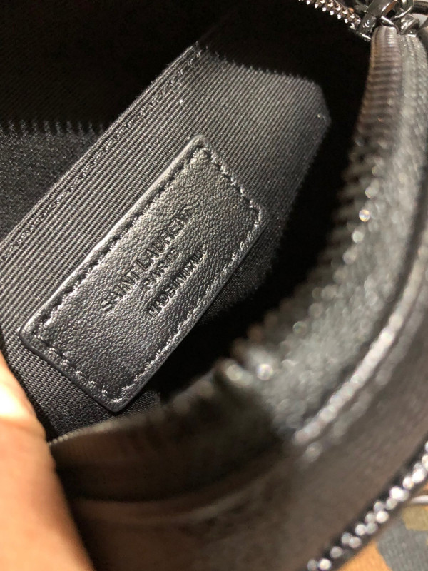 Y*L vinyle round camera bag