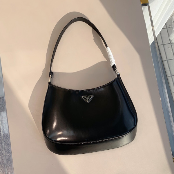 Pra*a cleo brushed leather shoulder bag