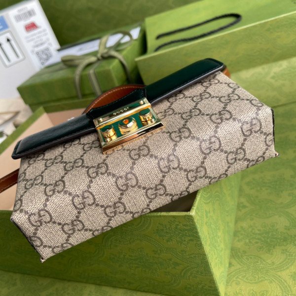 G*u*i padlock mini bag