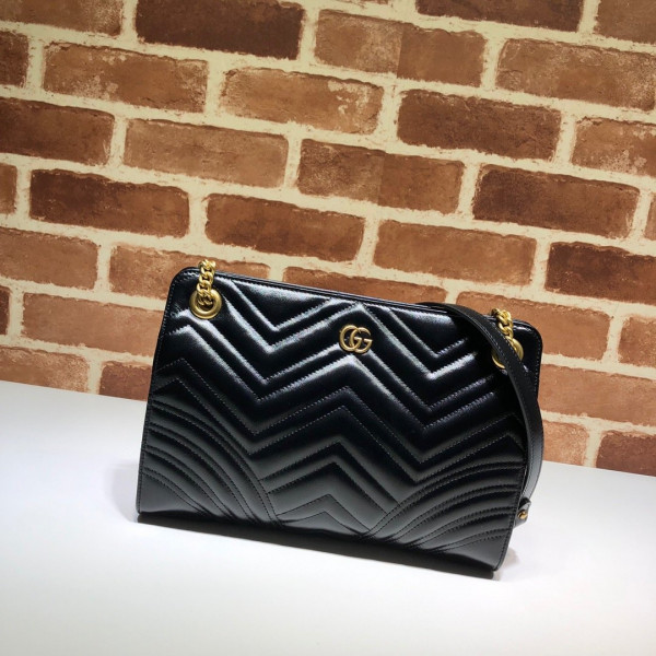 G*u*i gg marmont matelassé medium shoulder bag