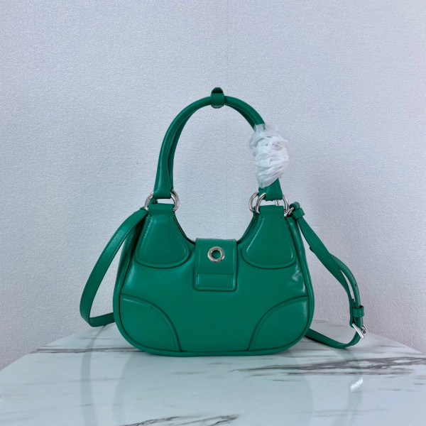 Pra*a moon padded nappa-leather bag
