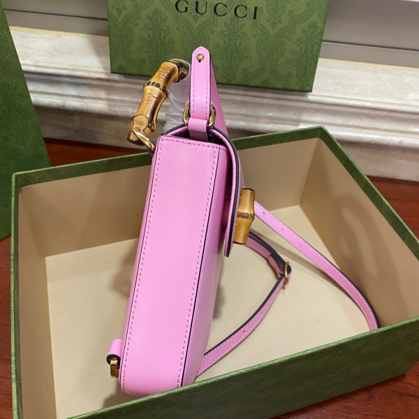 G*u*i bamboo mini handbag