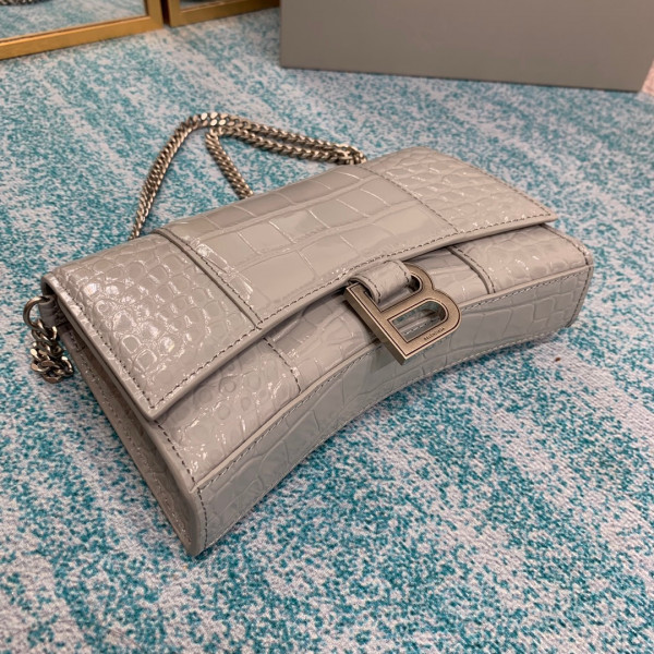 Ba*len*cia*ga  hourglass chain bag