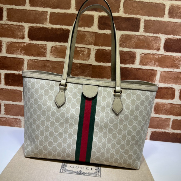 G*u*i ophidia medium tote with web