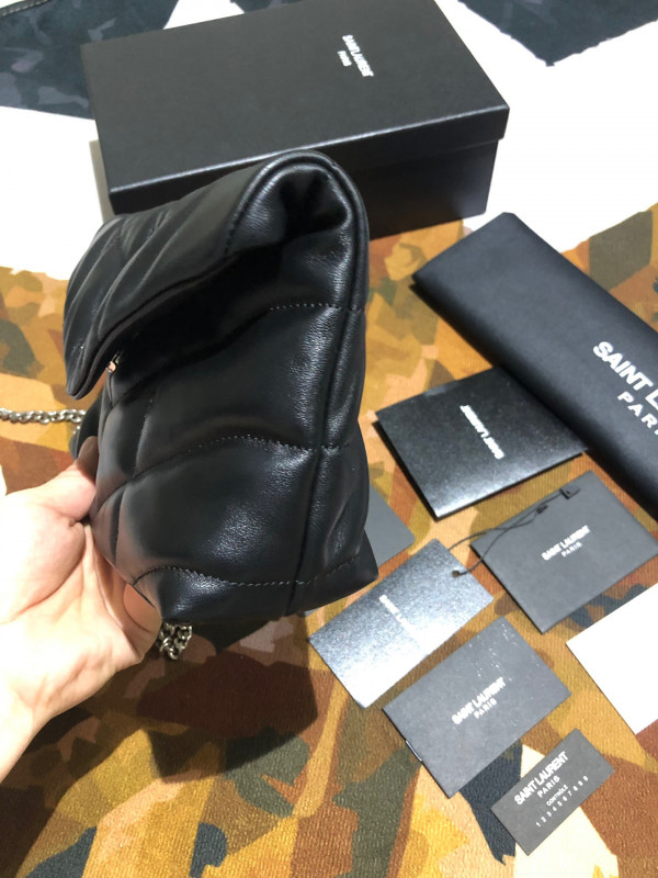 Y*L mini puffer small chain bag