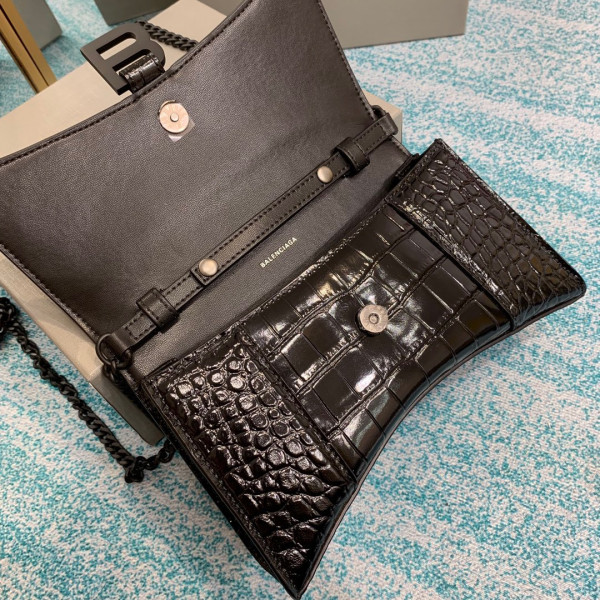 Ba*len*cia*ga  hourglass chain bag