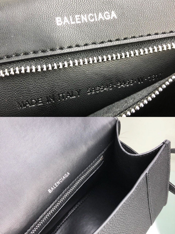 Ba*len*cia*ga hourglass small top handle bag