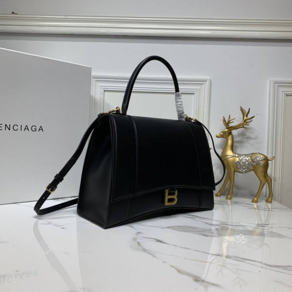 Ba*len*cia*ga hourglass top handle bag