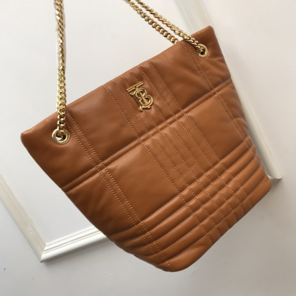 B**rry medium quilted lambskin lola bucket bag