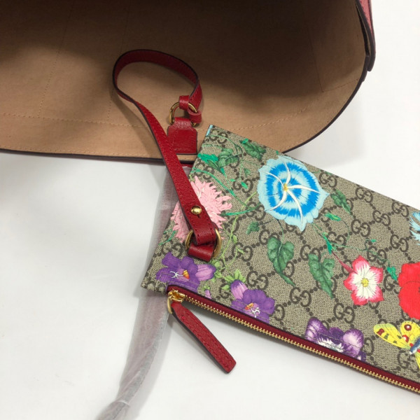 g*u*i gg S*p*e monogram flora web large ophidia tote