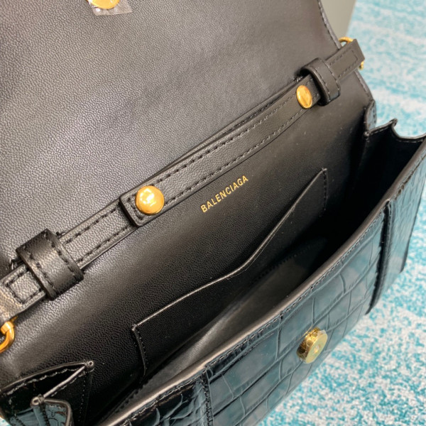 Ba*len*cia*ga hourglass chain bag