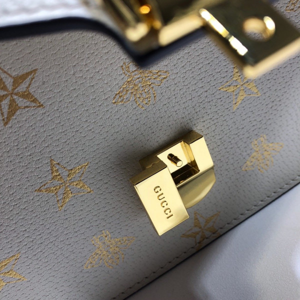 G*u*i sylvie bee star mini leather bag