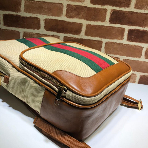 G*u*i vintage canvas backpack