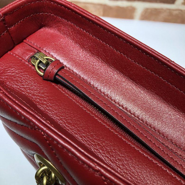 G*u*i gg marmont matelassé medium tote
