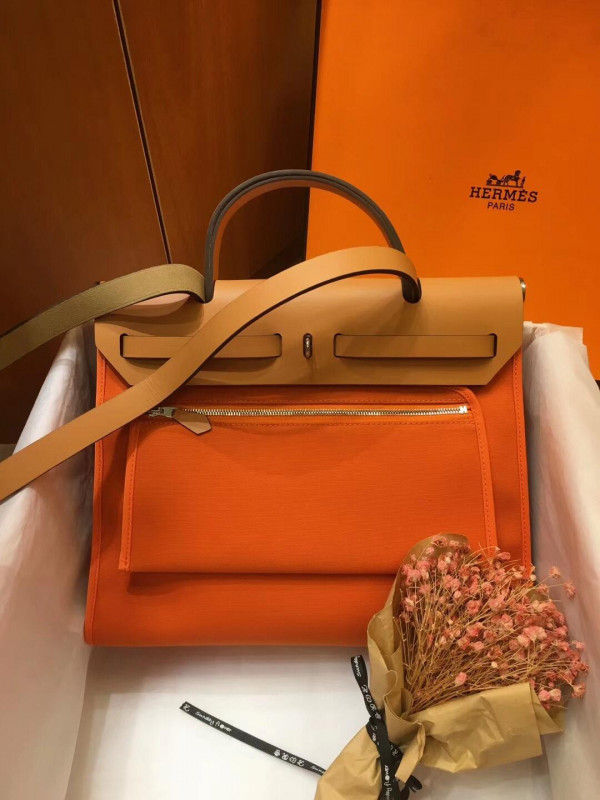 H**mes herbag 31cm all handmade