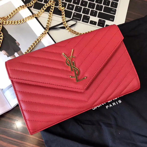 Y*L cassandre matelassÉ chain wallet