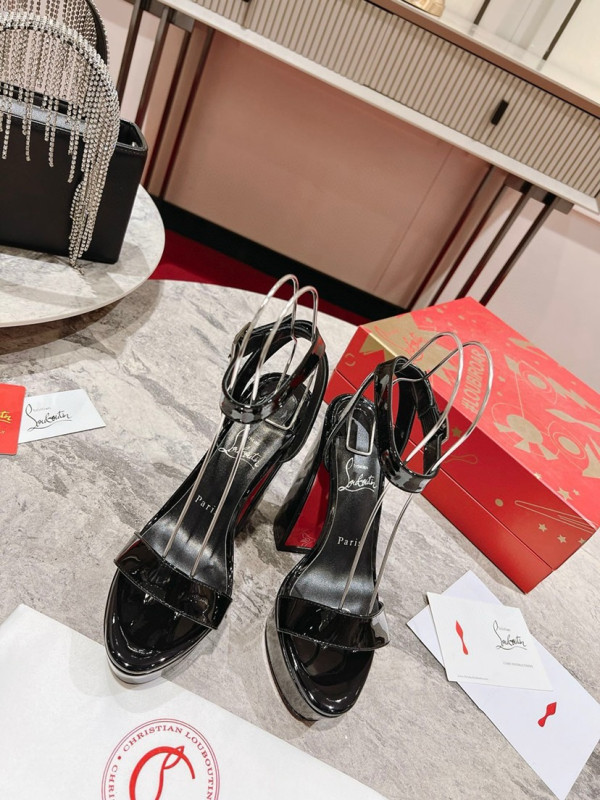 Ch**an louboutin heels sandal-13cm
