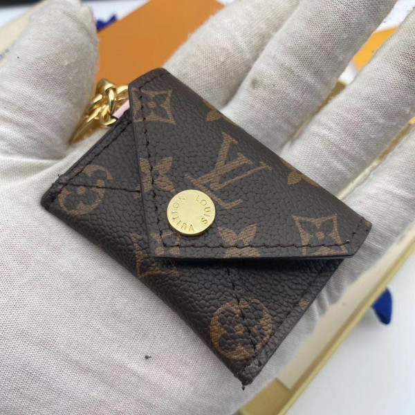 l0*is V*t0n kirigami pouch bag charm and key holder
