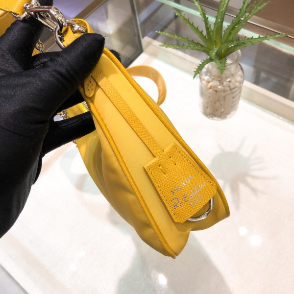 Pra*a nylon hobo bag