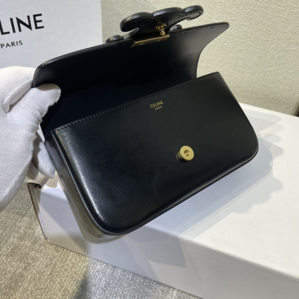 CELIN* CHAIN SHOULDER BAG TRIOMPHE