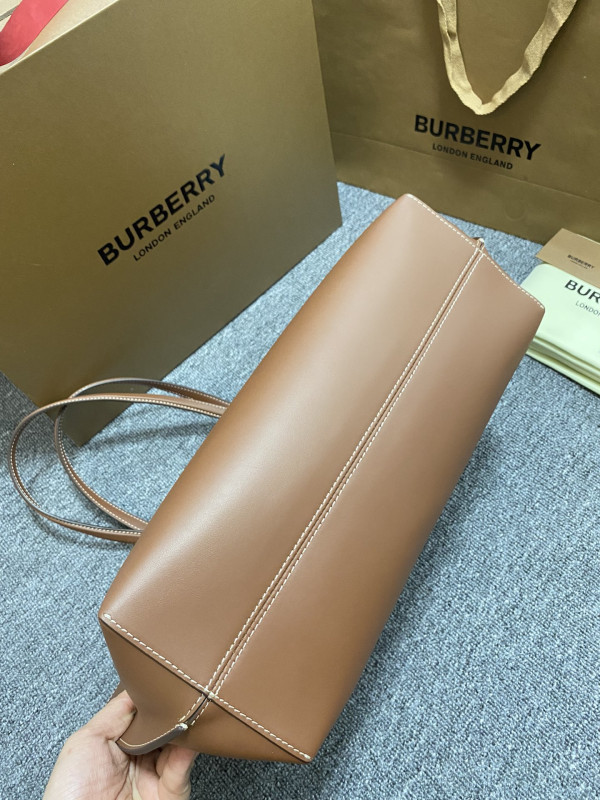 B**rry medium check tote bag-34*14*28cm