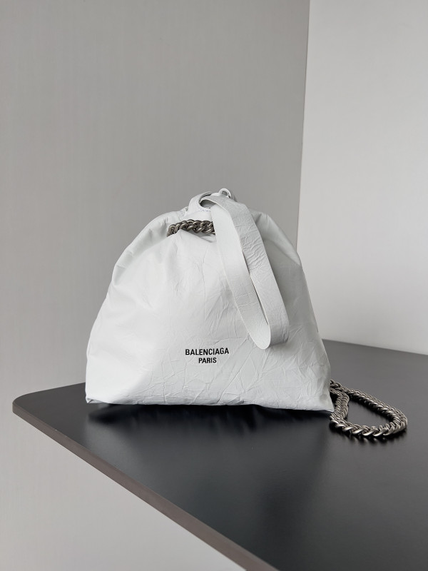 Ba*len*cia*ga crush tote-23.9*25.9*9.9cm