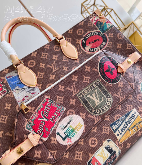 l0*is V*t0n onthego voyage tote bag-43*33*18.5cm