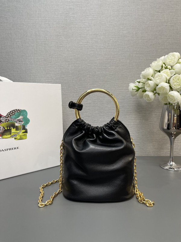 Pra*a nappa leather mini bag