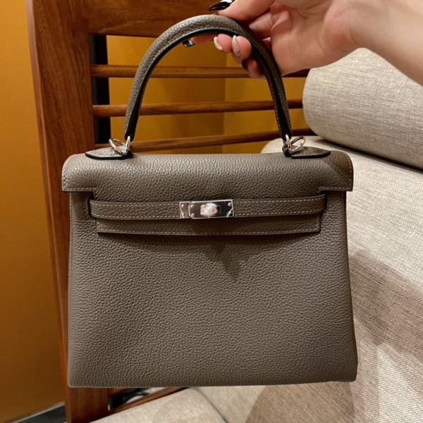 H**mes kelly 25cm all handmade togo leather