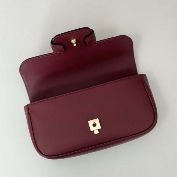 G*u*i horsebit 1955 soft small top handle bag-22.6*12.7*5.6cm