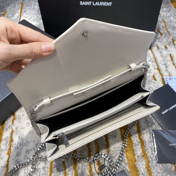 Y*L cassandre matelassÉ chain wallet