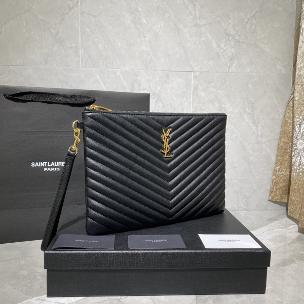 Y*L monogram clutch