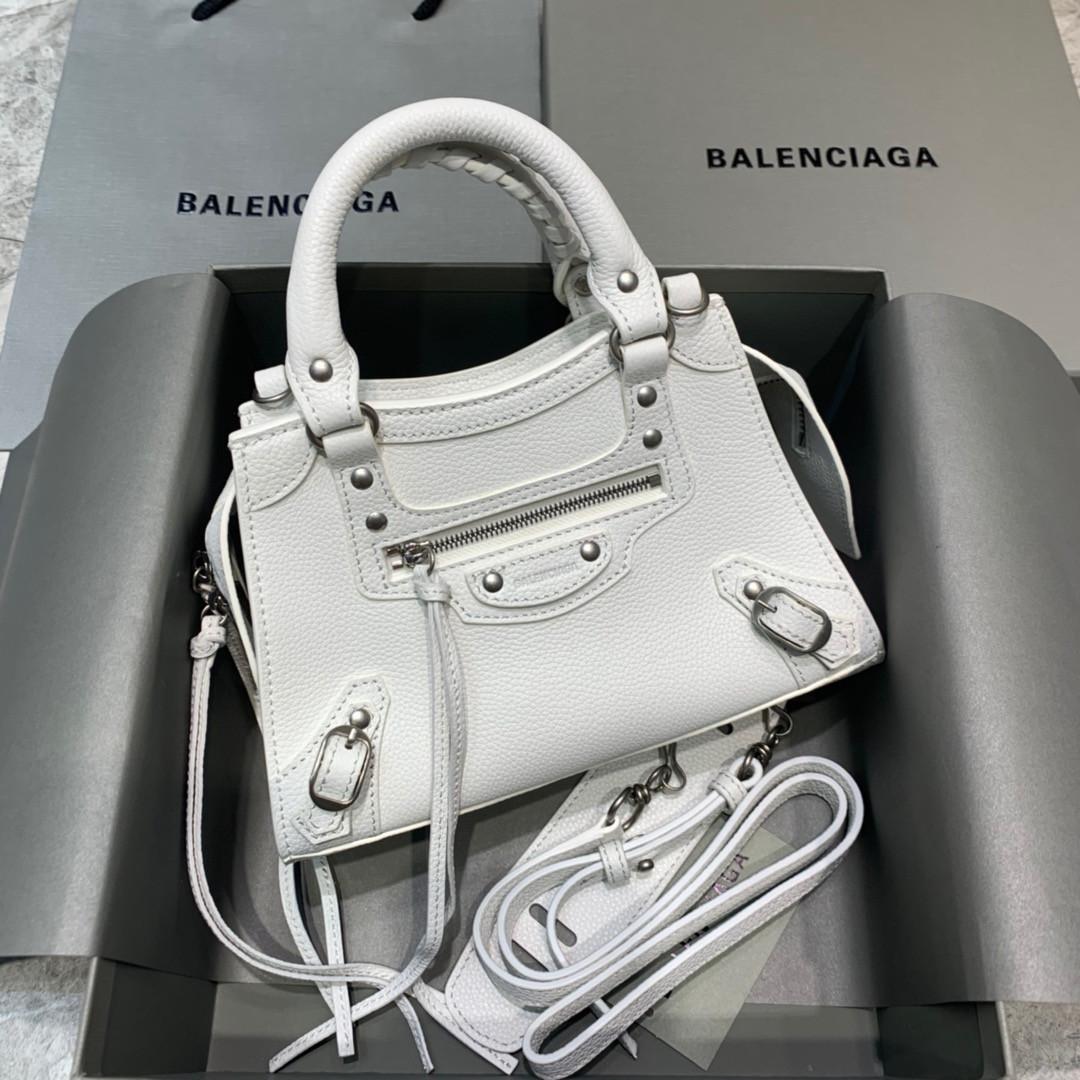 Ba*len*cia*ga neo classic mini top handle bag