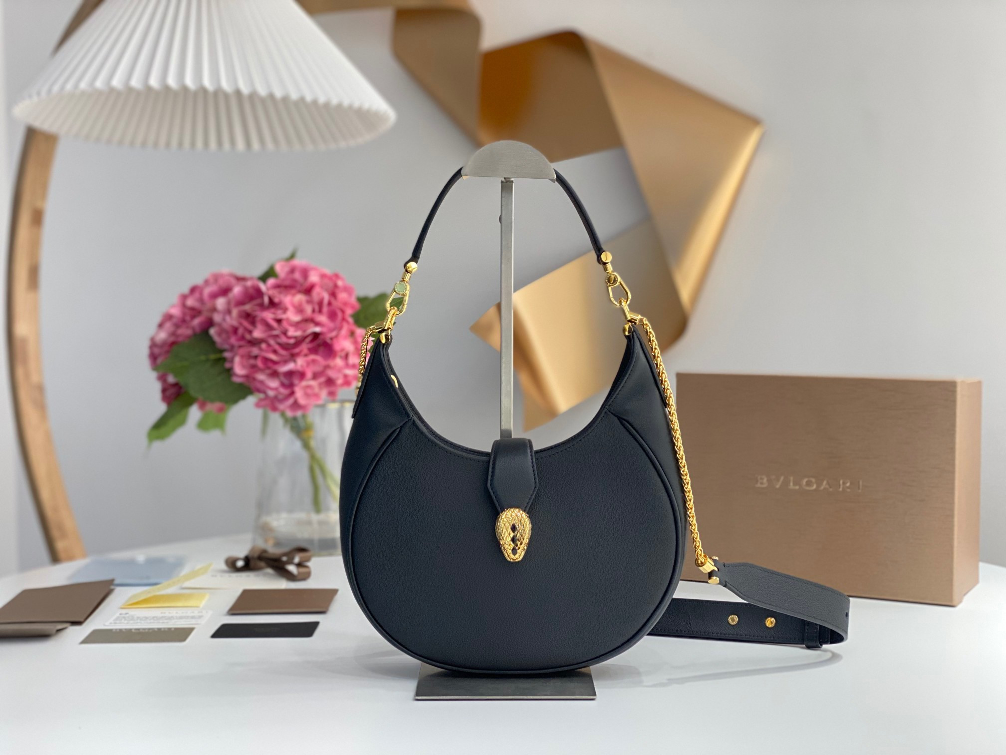 B*l*ai serpenti ellipse shoulder bag