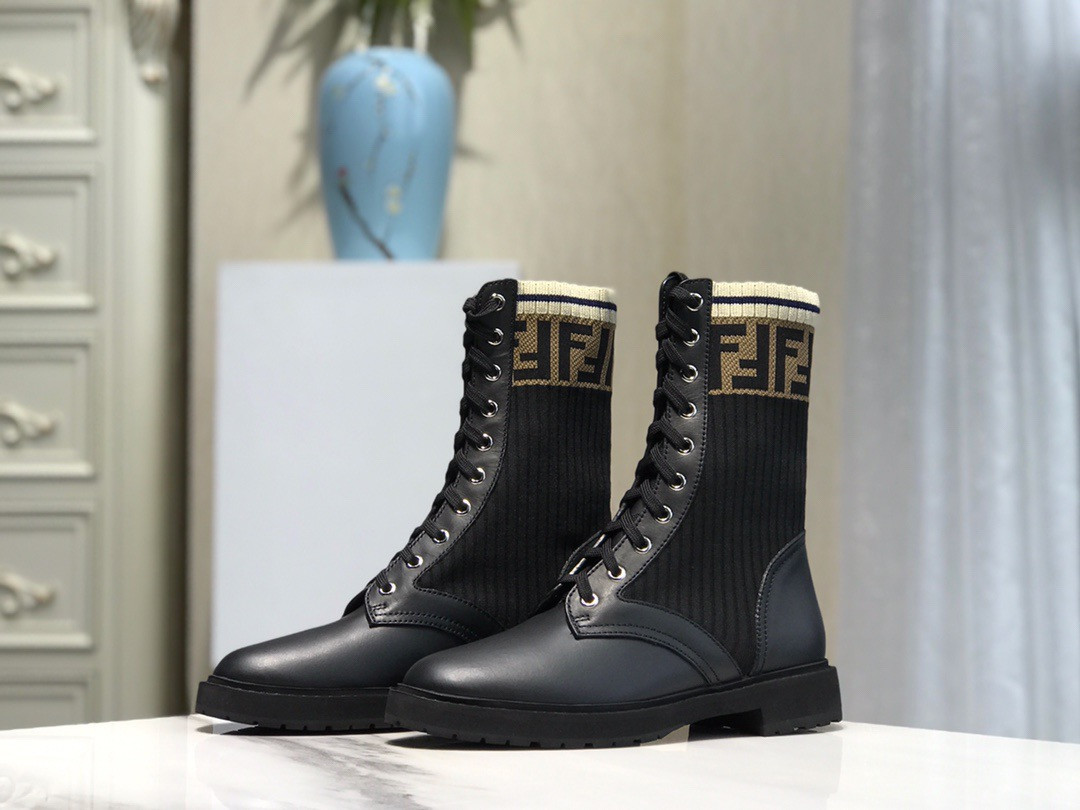 F**di ankle boots