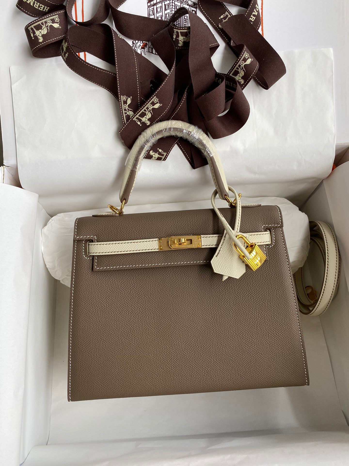 H**mes kelly 25cm all handmade