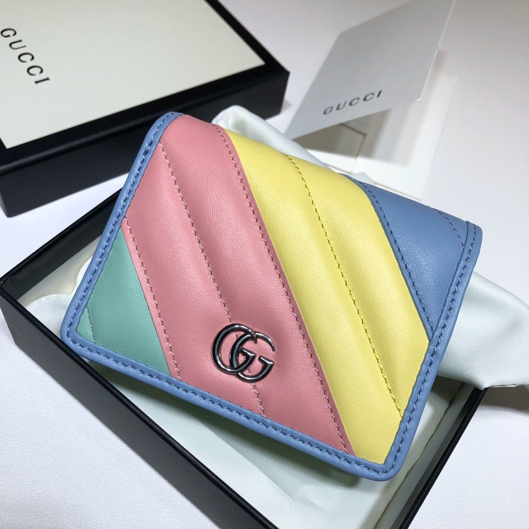 G*u*i gg marmont chain wallet