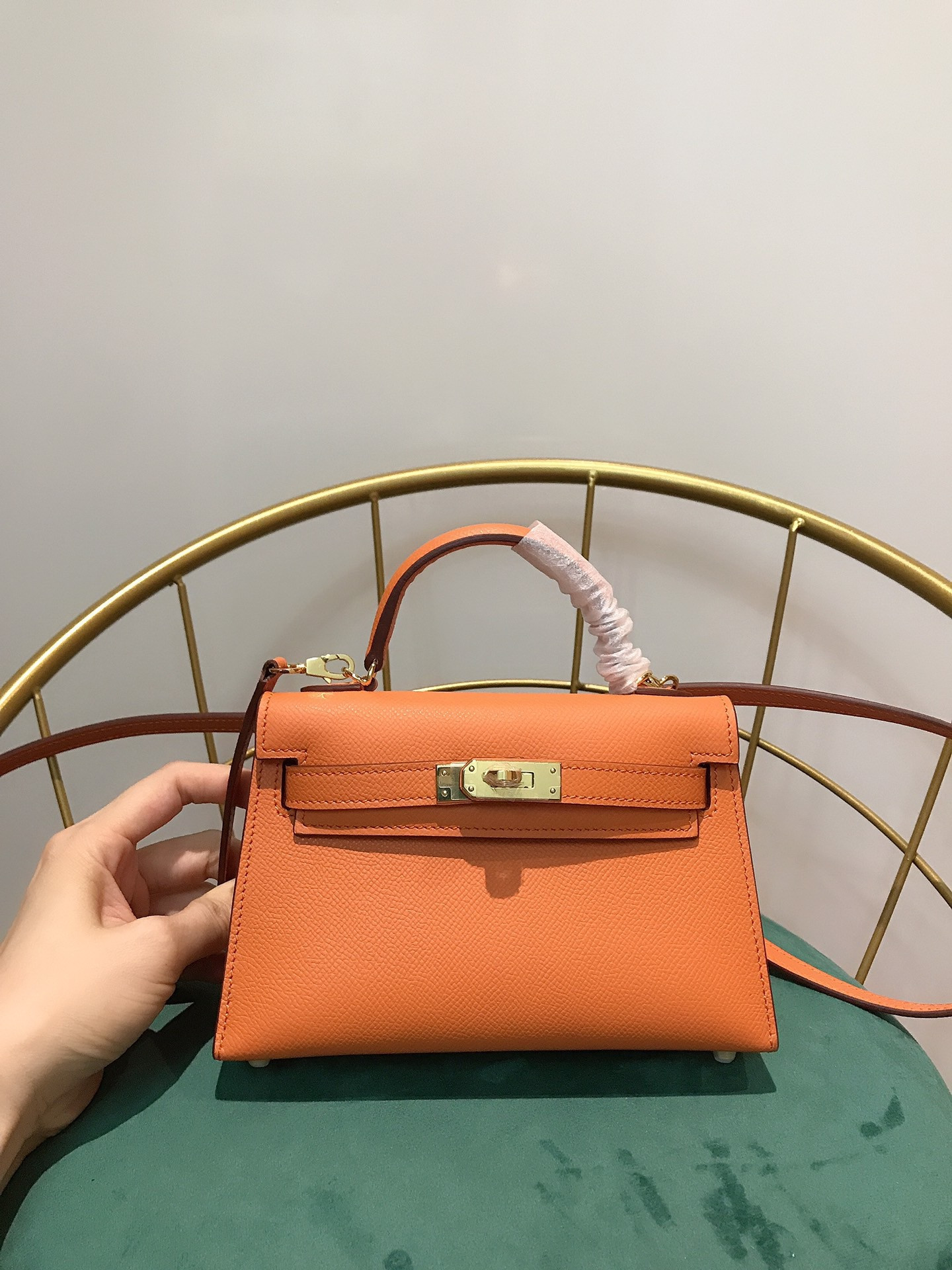 H**mes kelly mini ii all handmade