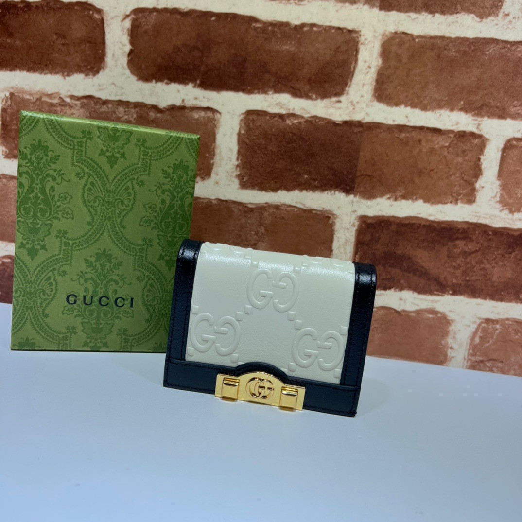 G*u*i gg card case wallet