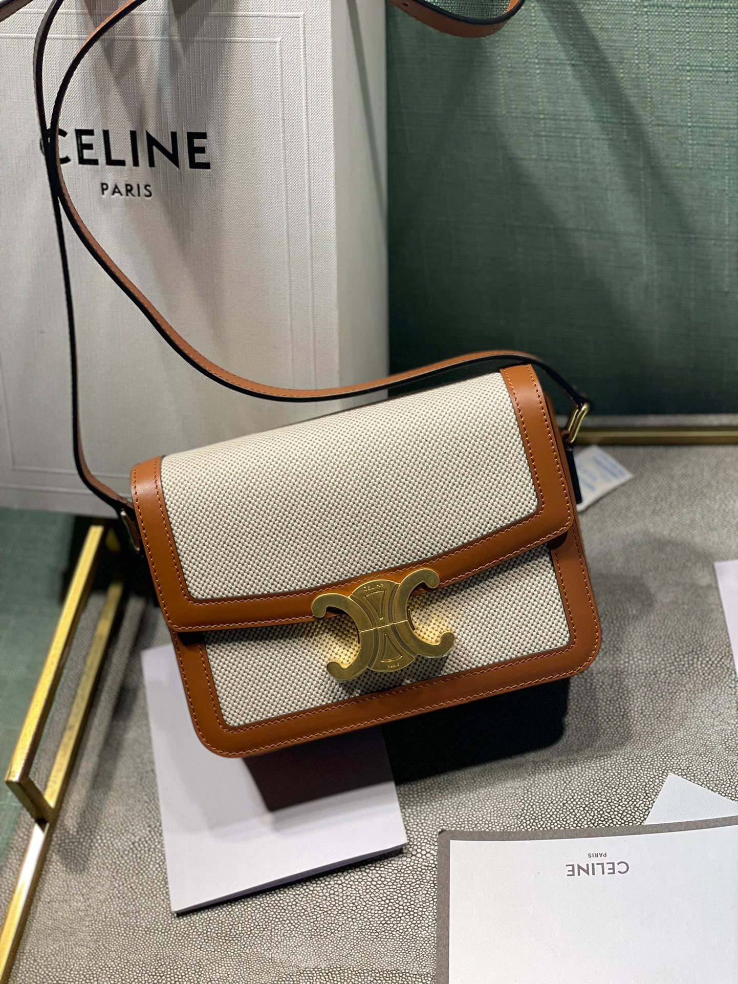 CELIN* TEEN TRIOMPHE BAG - 18.5*13.5*7CM
