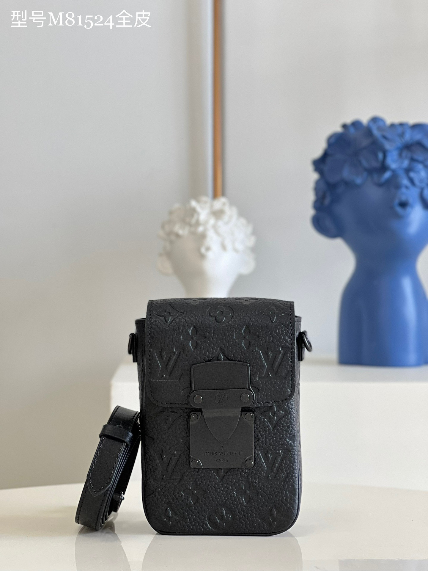 l0*is V*t0n s-lock vertical wearable wallet