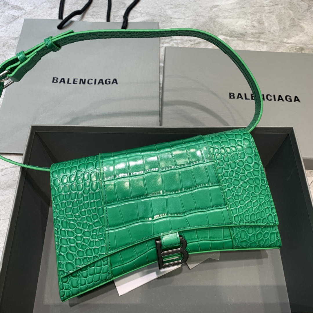 Ba*len*cia*ga hourglass chain bag