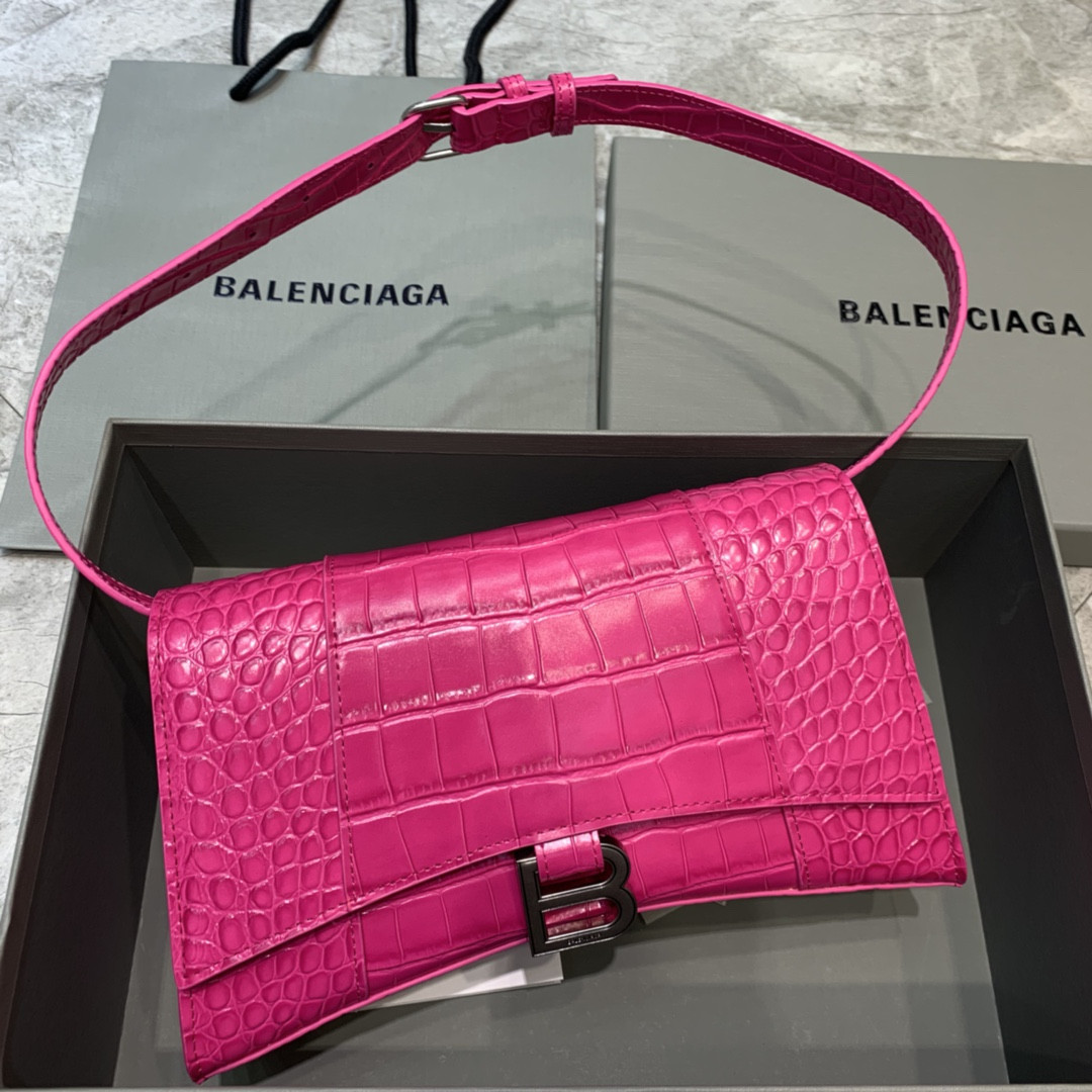 Ba*len*cia*ga hourglass chain bag