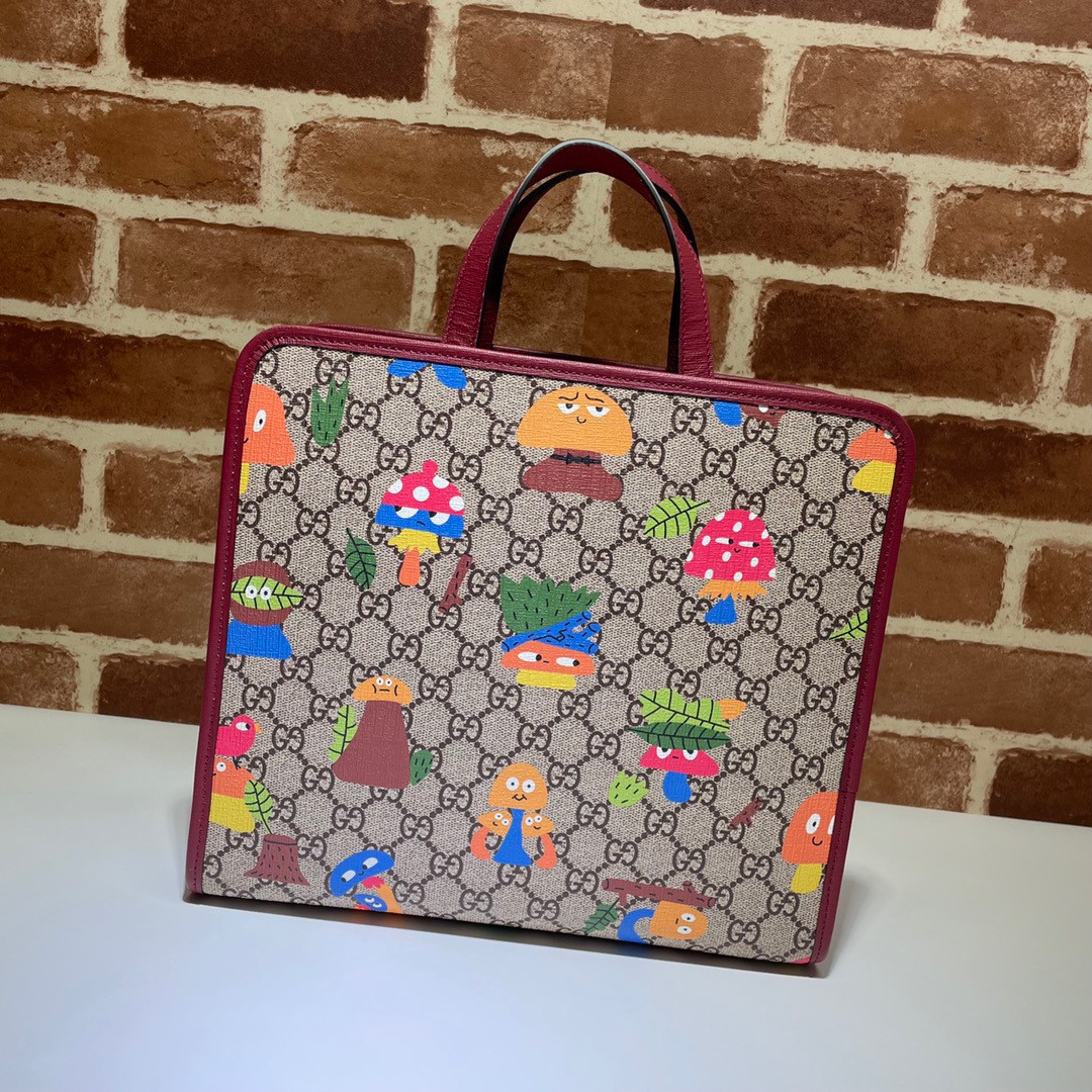 G*u*i children's woodland tote bag