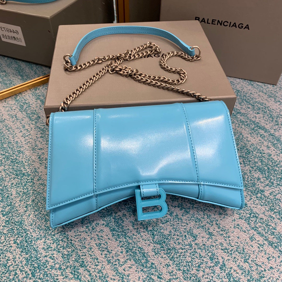 Ba*len*cia*ga hourglass chain bag