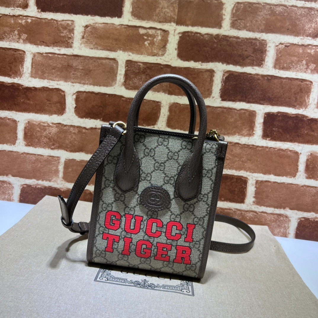 G*u*i mini tote bag with interlocking g