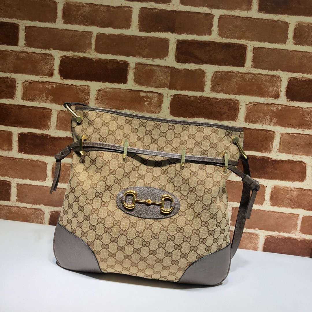 G*u*i 1955 horsebit messenger bag