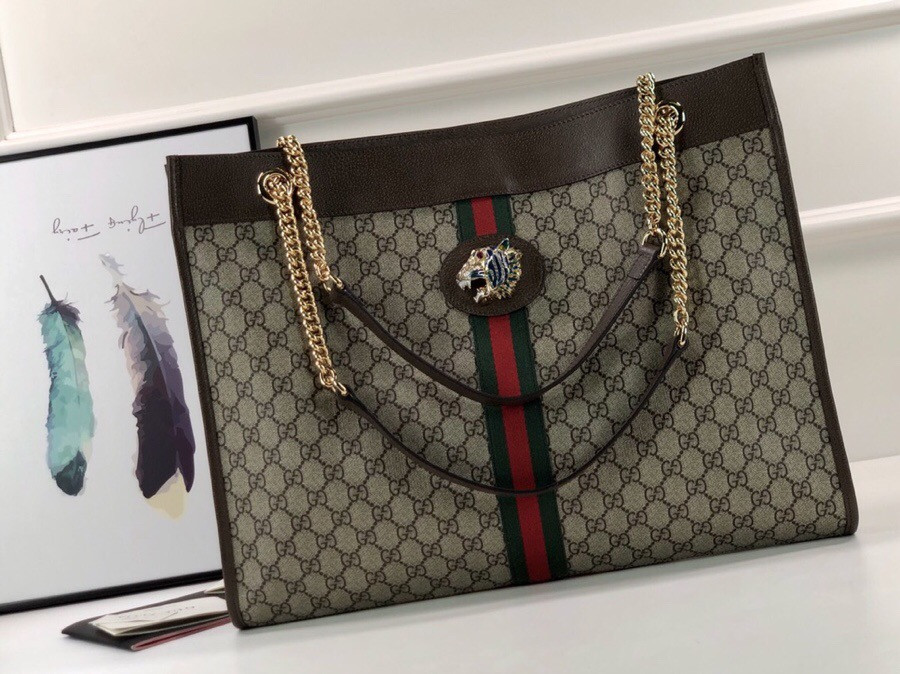 G*u*i rajah large tote