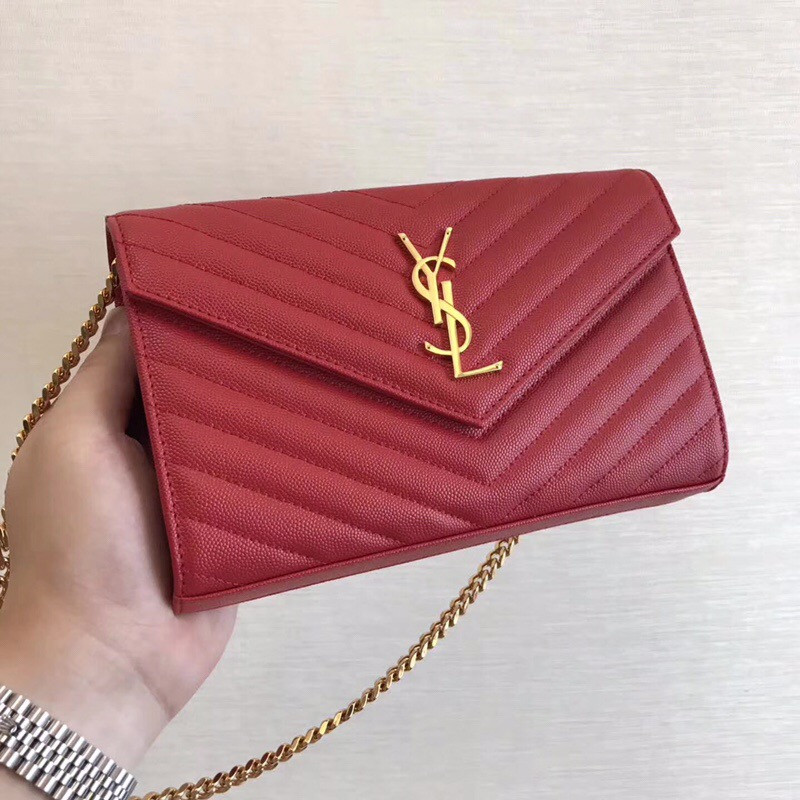 Y*L cassandre matelassÉ chain wallet