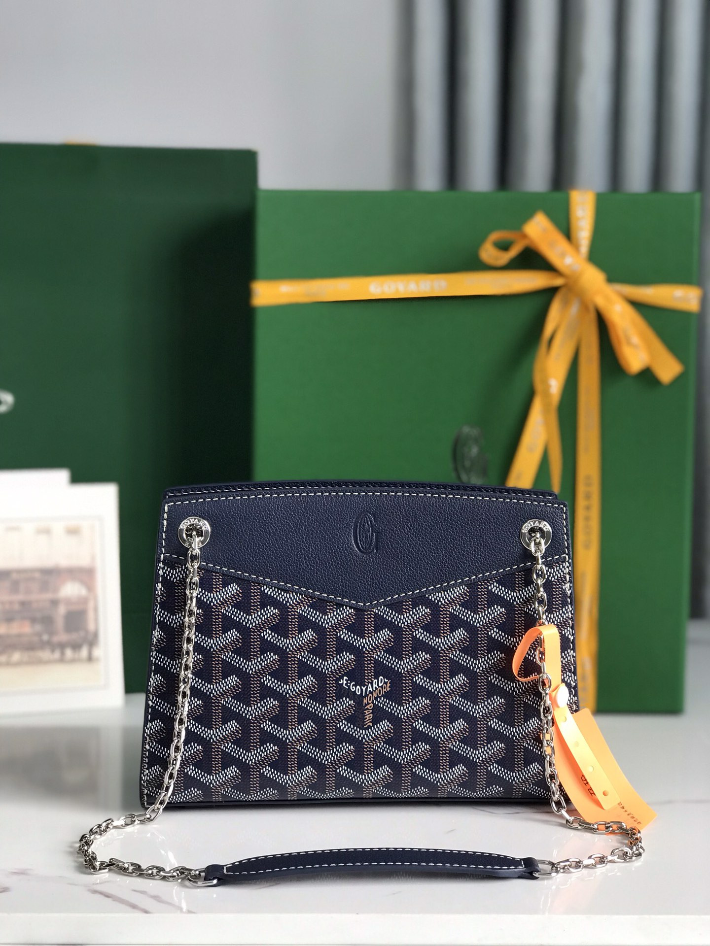 Go*ard rouette structuré mini bag